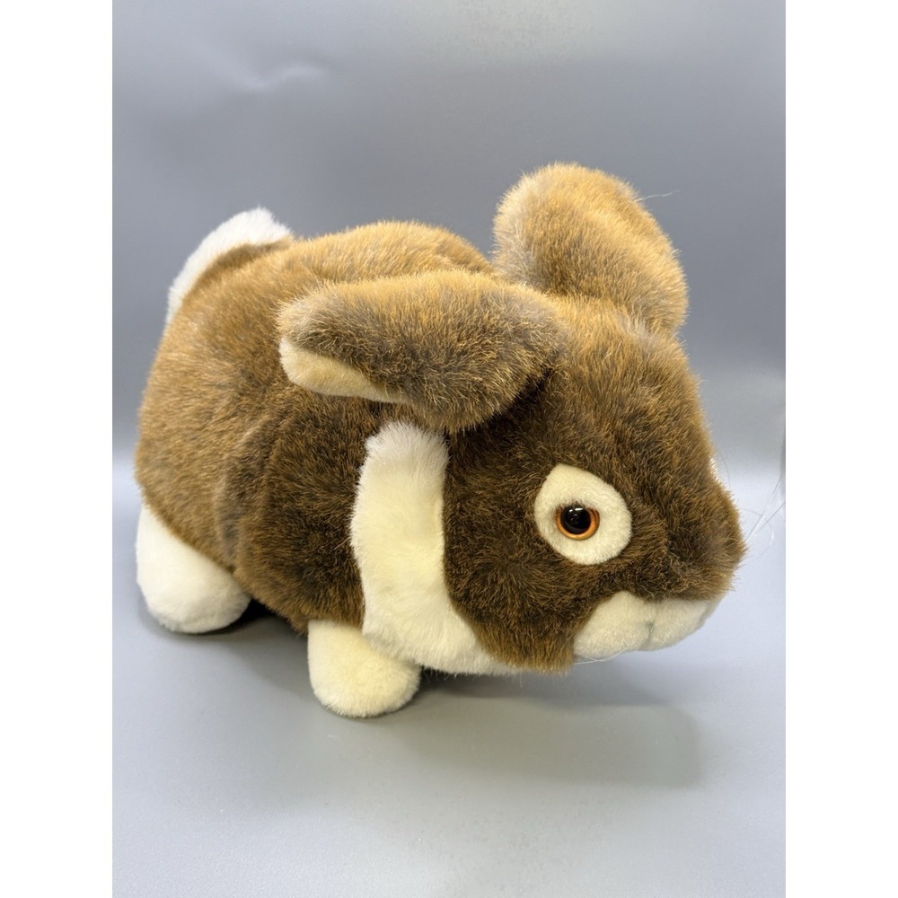 Bunny Rabbit Chrisha Playful Plush 14" 1988 Vintage Stuffed Animal Plush